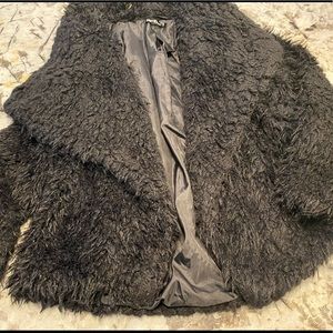 Black Fluffy Jacket